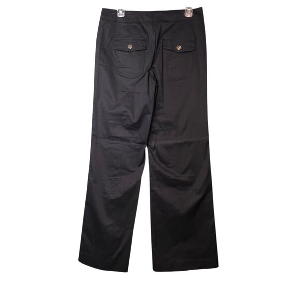 Boston Proper Pants Womens 6 Wide Leg Stretch Trouser Career Pockets Work Office - Picture 3 of 13